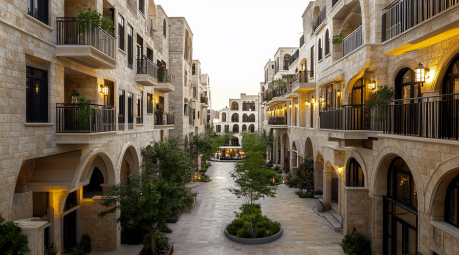 تصور الخطة المصرية لاعادة اعمار قطاع غزة