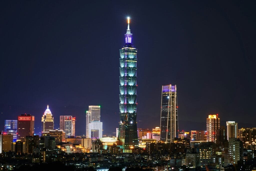 منظور يوضح برج Taipei 101